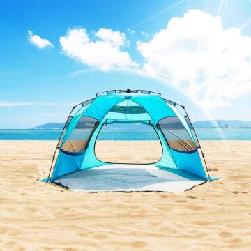 QuickUp Kapılı Otomatik Plaj Çadırı (205567)