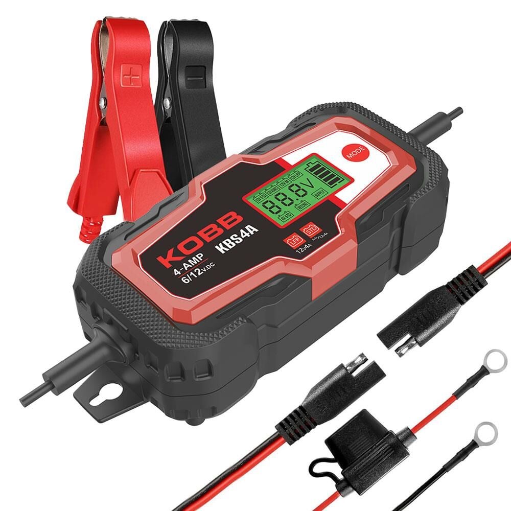 KOBB KBS4A 6/12V 120A Dijital Akü Şarj / Akü Bakım / Desülfatör ve Power Supply