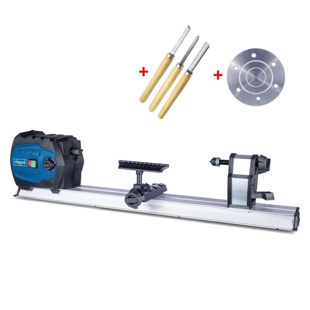 SCHEPPACH DM600 Vario Devir Ayarlı Ahşap Torna Makinası 550 Watt