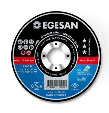 EGESAN 115x1 mm Inox Paslanmaz Kesme Taşı