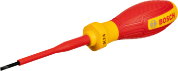 BOSCH Profesyonel İzoleli 1000 Volt 2.5 x 75 mm Düz Tornavida (1600A02NC0)