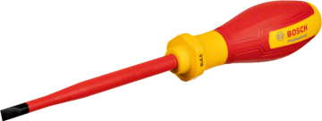BOSCH Profesyonel İzoleli 1000 Volt 6.5 x 125 mm Düz Tornavida (1600A02NC4)