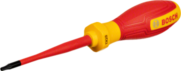 BOSCH Profesyonel İzoleli 1000 Volt T10 x 75 mm Torx Tornavida (1600A02NC5)