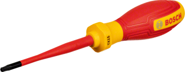 BOSCH Profesyonel İzoleli 1000 Volt  T15 x 75 mm Torx Tornavida (1600A02NC6)