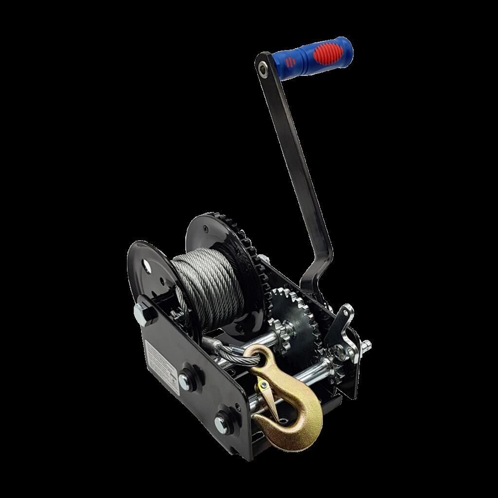 Çelik Halatlı El Vinci 2000LB Çektirme Irgat 900 kg - 10 metre