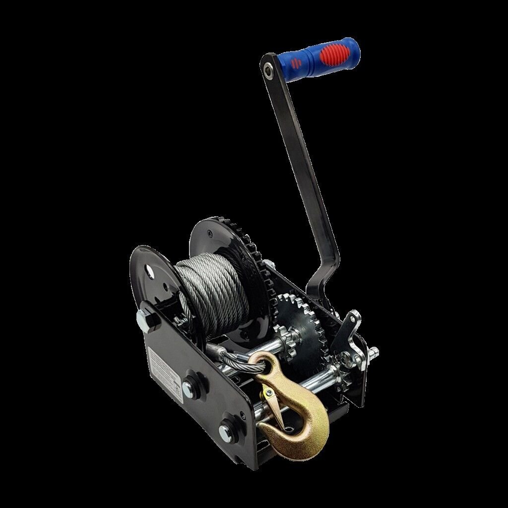 Çelik Halatlı El Vinci 2000LB Çektirme Irgat 900 kg - 10 metre