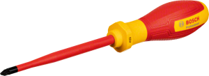 BOSCH Profesyonel İzoleli 1000 Volt PZ2 x 125 mm Yıldız Tornavida (1600A02ND2)
