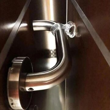 6058 Şefaff Silikon Kapı Kolu Tamponu Stoperi 5 Adet