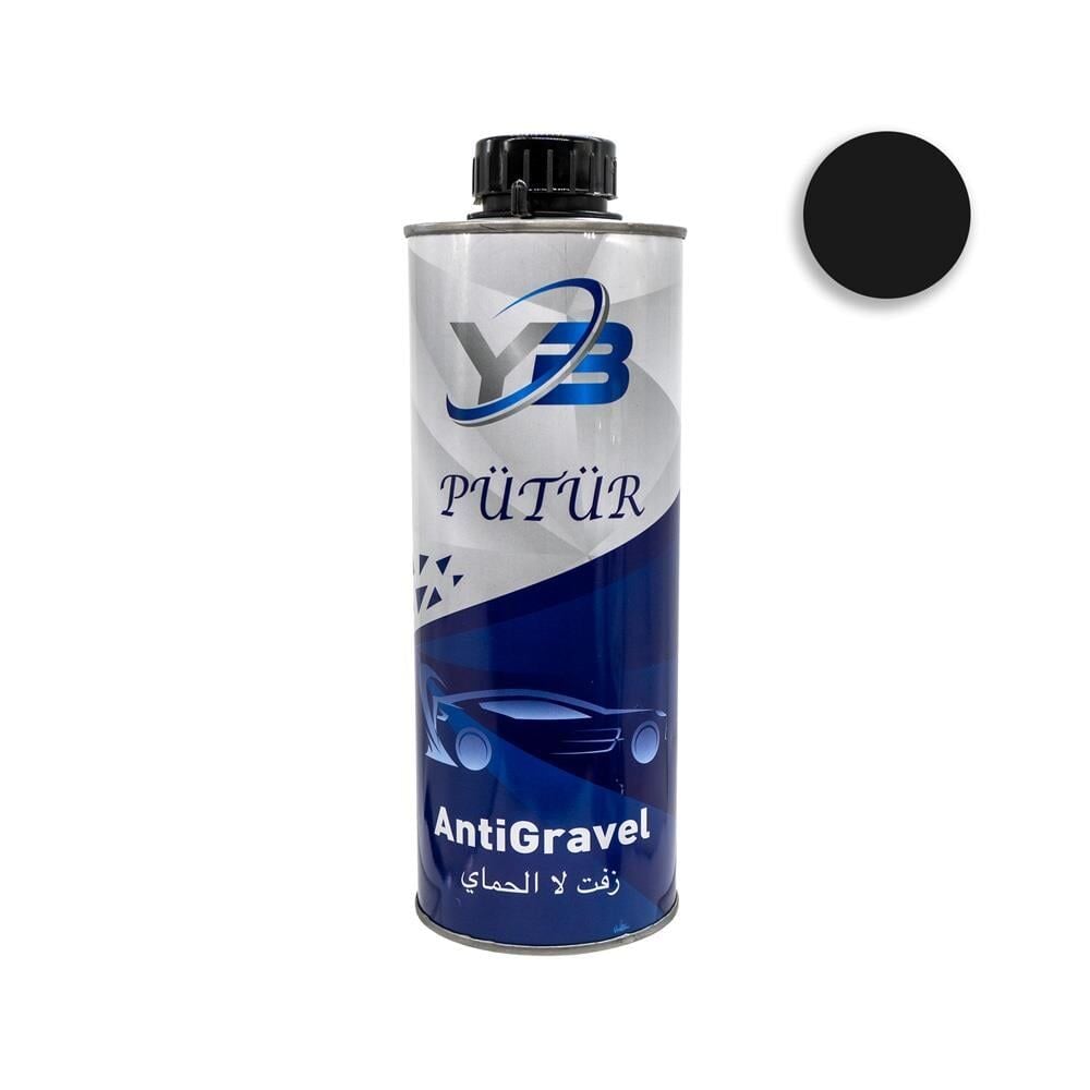 Anti Gravel Darbe Koruyucu Pütür Boya 1 Kg - Siyah