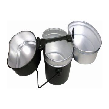 Rox Camping 0145 Alüminyum Yemek Pişirme Sefer Tası Seti