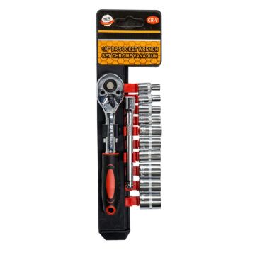 6053 1/4'' Mini Lokma Anahtar Takımı - 12 Parça