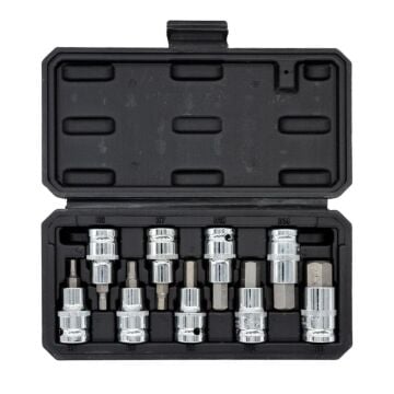 6049 1/2'' Allen Uçlu Lokma Anahtar Takımı 9 Parça