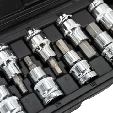 6049 1/2'' Allen Uçlu Lokma Anahtar Takımı 9 Parça