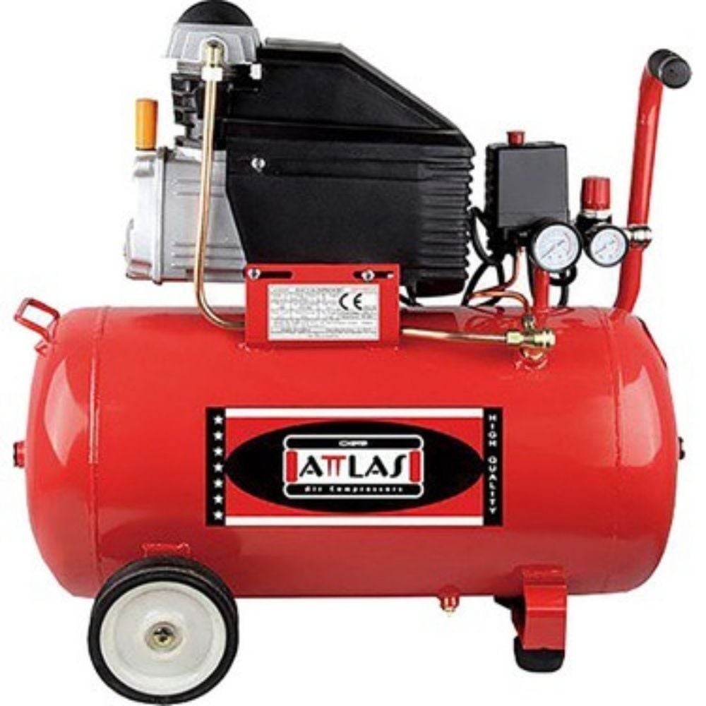 Attlas 50 Litre Monofaze Hava Kompresörü