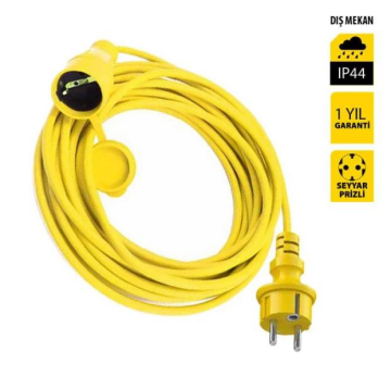 Stanley ST-EC-1515 Uzatma Kablosu 15 Mt, 3x1.5mm, 1 Prizli, IP44