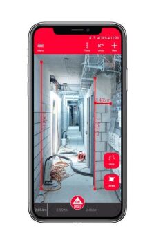 LEICA DISTO X4 P2P Bluetooth ve Kameralı Lazer Metre (150 Metre)