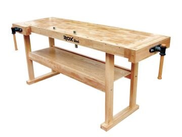 Rox Wood 0112 Mengeneli Ahşap Çalışma Tezgahı 190 cm - 55 Kg