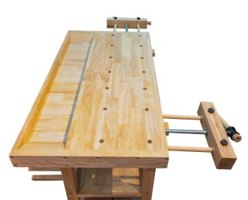 Rox Wood 0112 Mengeneli Ahşap Çalışma Tezgahı 190 cm - 55 Kg