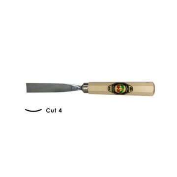 Kirschen Düz Oluklu Ağız Oyma Iskarpelası Cut4 - 20mm