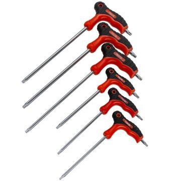 6029 T Tipi Torx Allen Anahtar Takımı 6 Parça