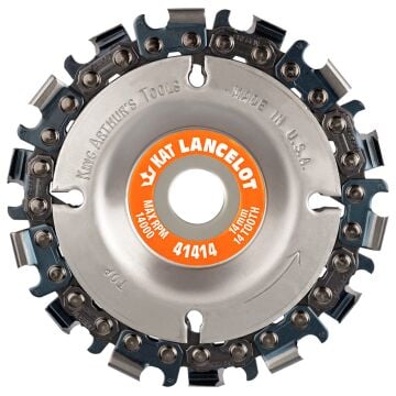 King Arthur's Tools 41414 Lancelot Ahşap İşleme Diski 100 mm 14 Diş
