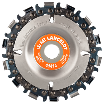 King Arthur's Tools 41414 Lancelot Ahşap İşleme Diski 100 mm 14 Diş