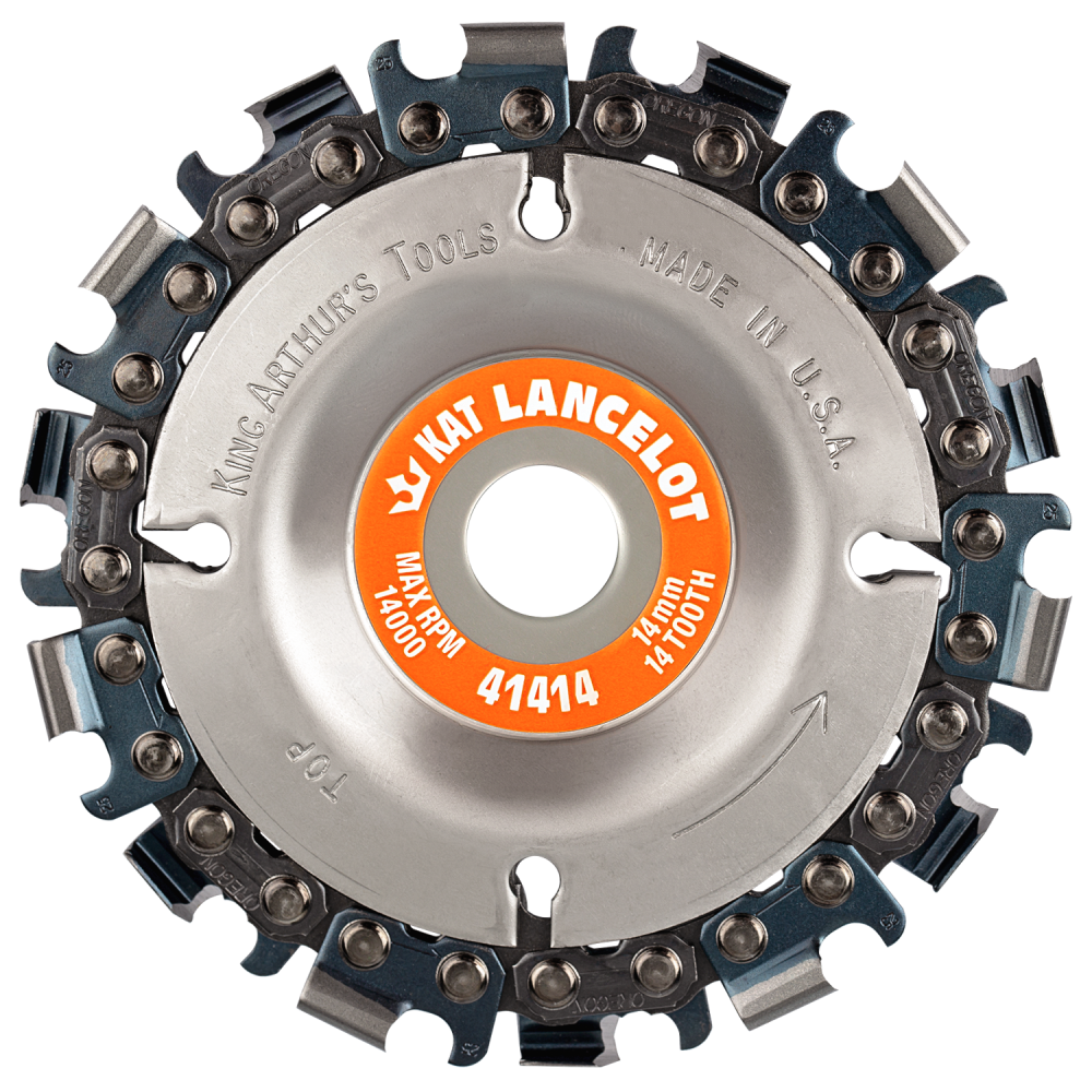 King Arthur's Tools 41414 Lancelot Ahşap İşleme Diski 100 mm 14 Diş