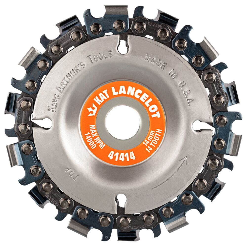 King Arthur's Tools 41414 Lancelot Ahşap İşleme Diski 100 mm 14 Diş