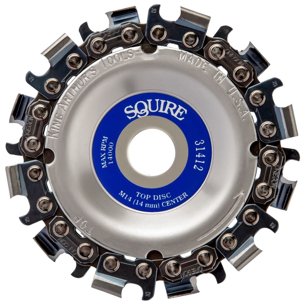 King Arthur's Tools 31412  Squire Ahşap İşleme Diski 89 mm 12 Diş