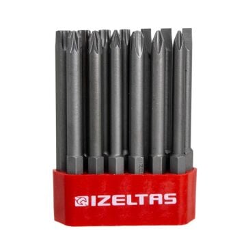 İzeltaş 4850000713 Uzun Bits Uç Takımı 75 mm - 13 Parça