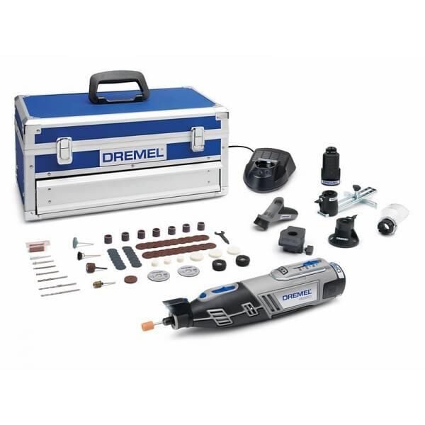 DREMEL 8220 JK Akülü El Motoru 12 Volt 65 Parça