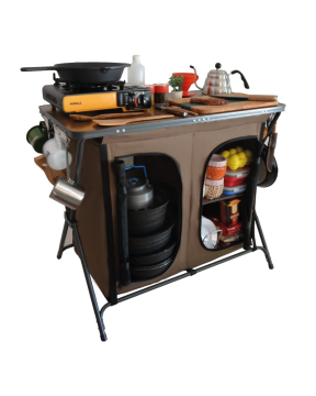 NURGAZ Campout Çift Kapılı Kamp Mutfağı (NG C156)