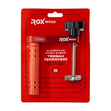 Rox Wood Alüminyum Ahşap Tezgah Kelepçesi 20mm