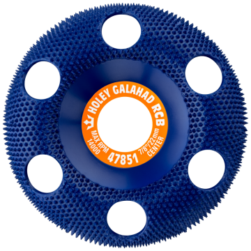 King Arthur's Tools 47851 RCB Holey Galahad Kaba Mavi Törpü Disk