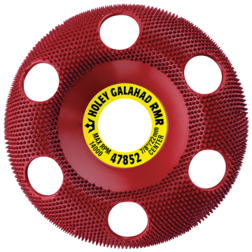 King Arthur's Tools 47852 RMR Holey Galahad Orta Kırmızı Törpü Disk