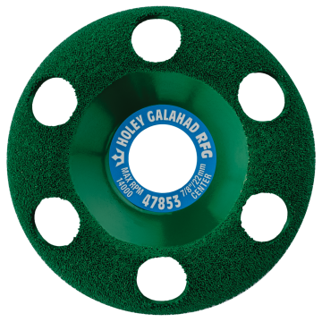 King Arthur's Tools 47853 RFG Holey Galahad İnce Yeşil Törpü Disk