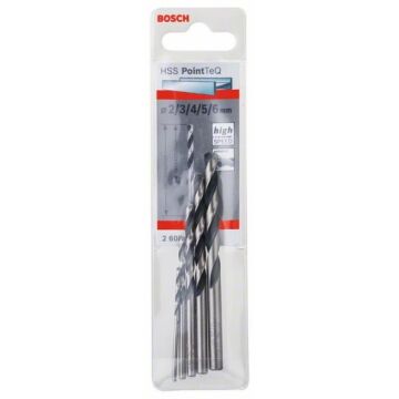 BOSCH HSS PointTeQ Metal Matkap Ucu Seti 5 Parça