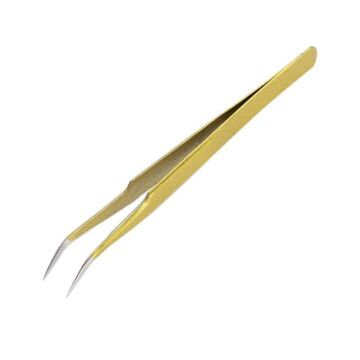 6012 Paslanmaz Çelik Eğri Uçlu Cımbız 125 mm