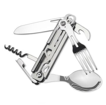 GRAND HARVEST Çakı Tipi Çok Amaçlı Çatal Bıçak Kaşık (GHKS002)