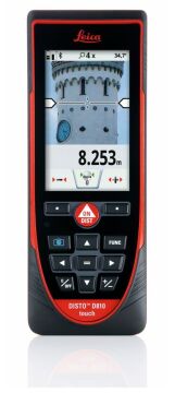 LEICA DISTO D810 Touch Dokunmatik Ekranlı, Bluetooth ve Kameralı Lazer Metre (250 metre)