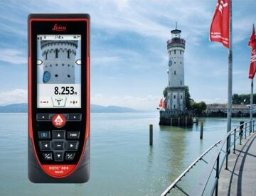 LEICA DISTO D810 Touch Dokunmatik Ekranlı, Bluetooth ve Kameralı Lazer Metre (250 metre)