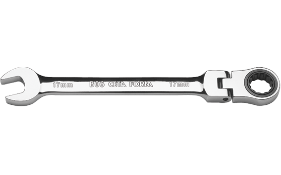 CETA-FORM B06 C-Gear Mafsallı Cırcır Anahtar 15 mm