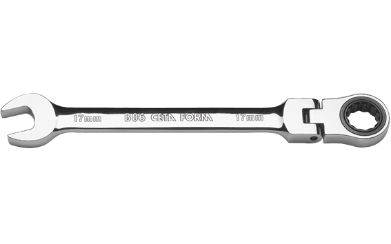 CETA-FORM B06 C-Gear Mafsallı Cırcır Anahtar 16 mm
