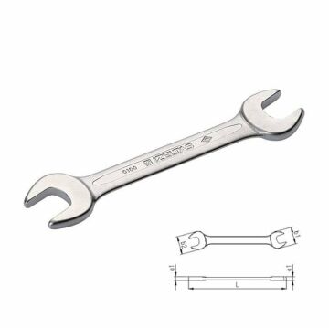 İZELTAŞ İki Ağız Anahtar Kısa Boy 10x12 mm
