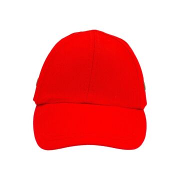 Darbe Emici Şapka Baret Kep  - Kırmızı