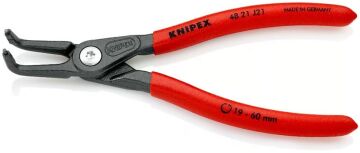 KNIPEX Ağır Hizmet Eğri Uçlu İç Segman Pensesi 165 mm (4821J21)