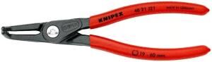 KNIPEX Ağır Hizmet Eğri Uçlu İç Segman Pensesi 165 mm (4821J21)