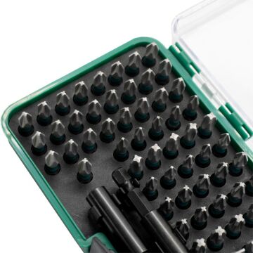 6421 Adaptörlü Bits Uç Vidalama Seti 100 Parça