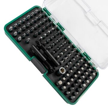 6421 Adaptörlü Bits Uç Vidalama Seti 100 Parça