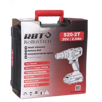 Rbt Robustech S20-2t Li Darbeli Akülü Vidalama 20v 2 Ah